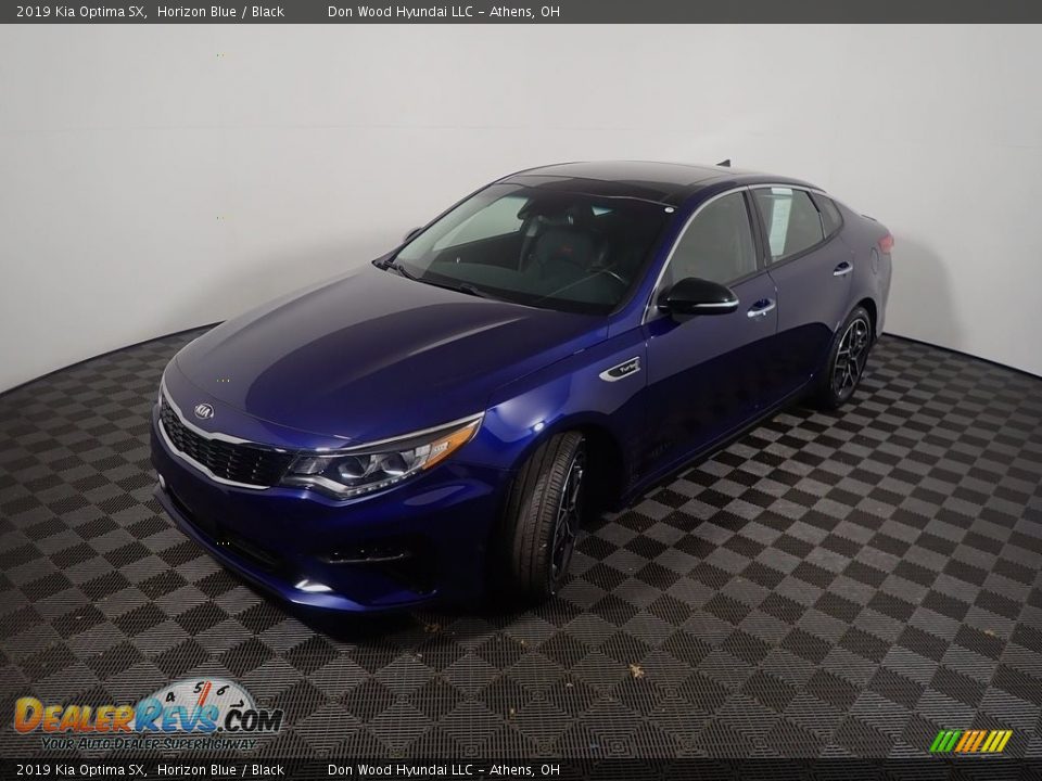 2019 Kia Optima SX Horizon Blue / Black Photo #12