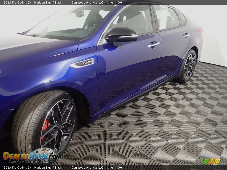 2019 Kia Optima SX Horizon Blue / Black Photo #13