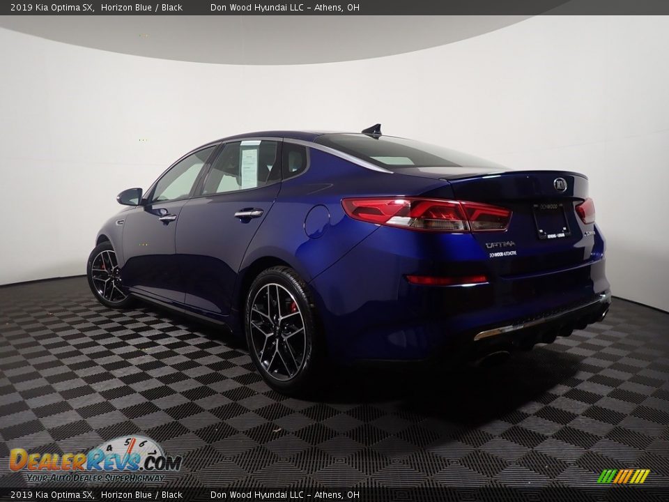 2019 Kia Optima SX Horizon Blue / Black Photo #14