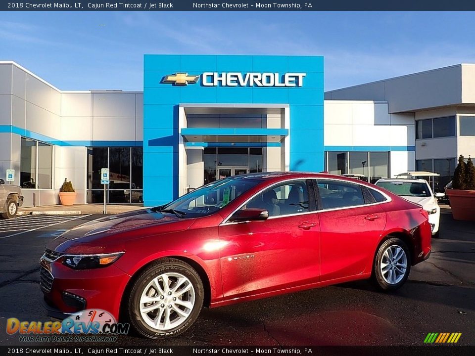 2018 Chevrolet Malibu LT Cajun Red Tintcoat / Jet Black Photo #1