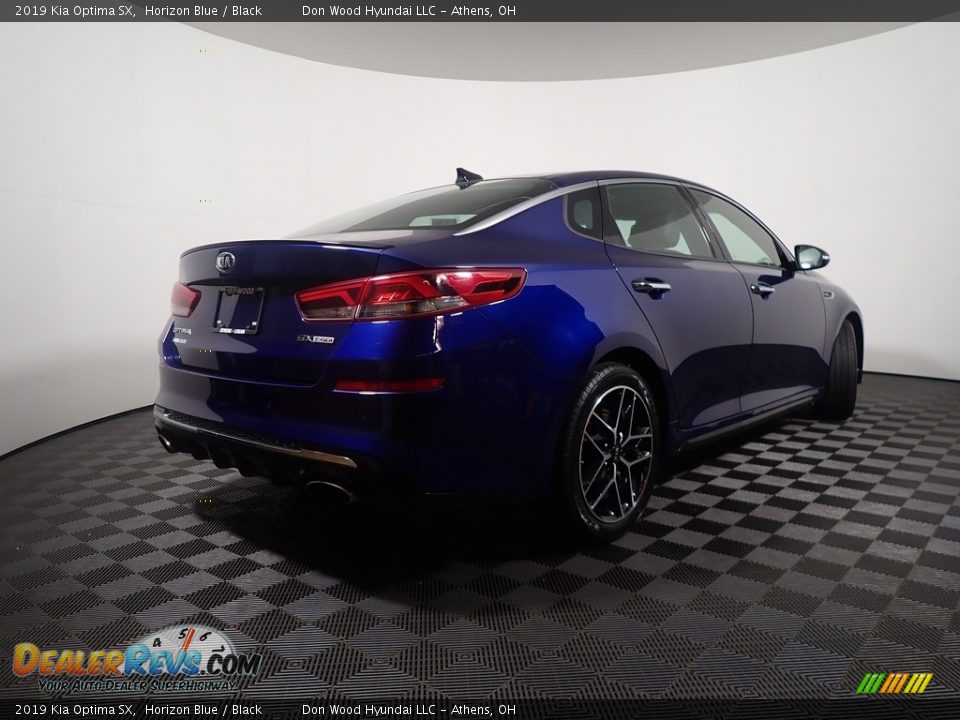 2019 Kia Optima SX Horizon Blue / Black Photo #19