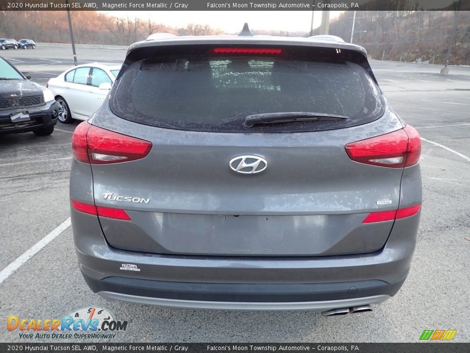 2020 Hyundai Tucson SEL AWD Magnetic Force Metallic / Gray Photo #3