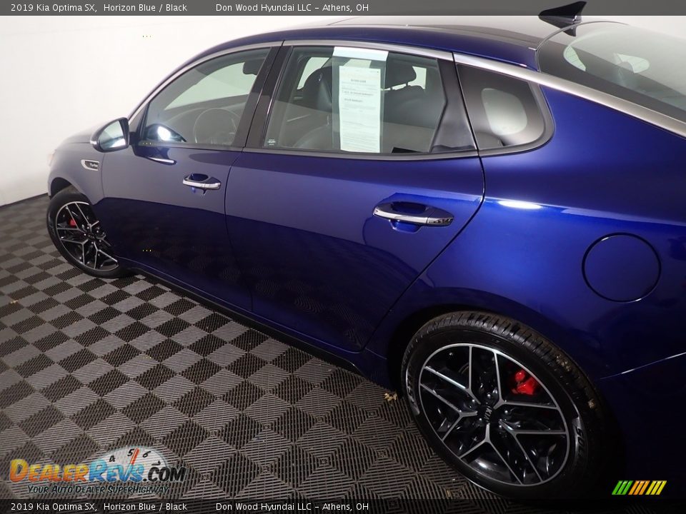 2019 Kia Optima SX Horizon Blue / Black Photo #21