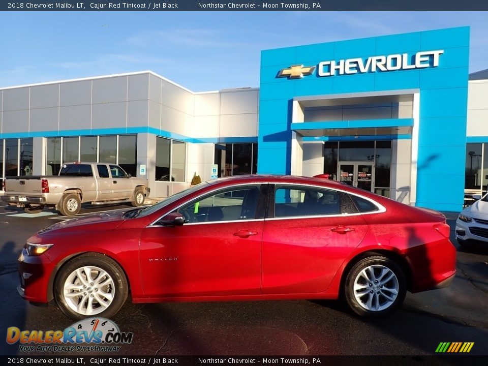 2018 Chevrolet Malibu LT Cajun Red Tintcoat / Jet Black Photo #3