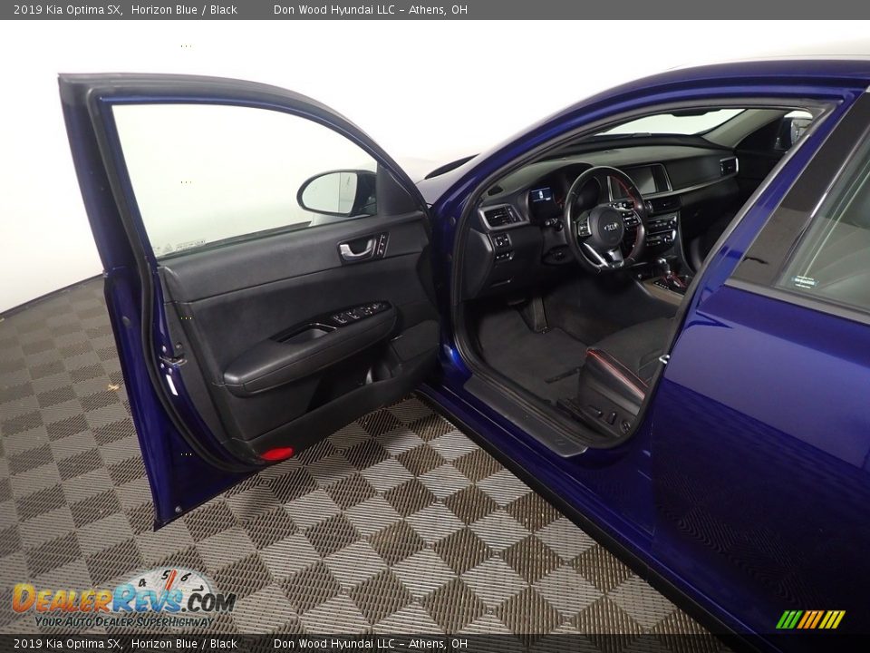 2019 Kia Optima SX Horizon Blue / Black Photo #23