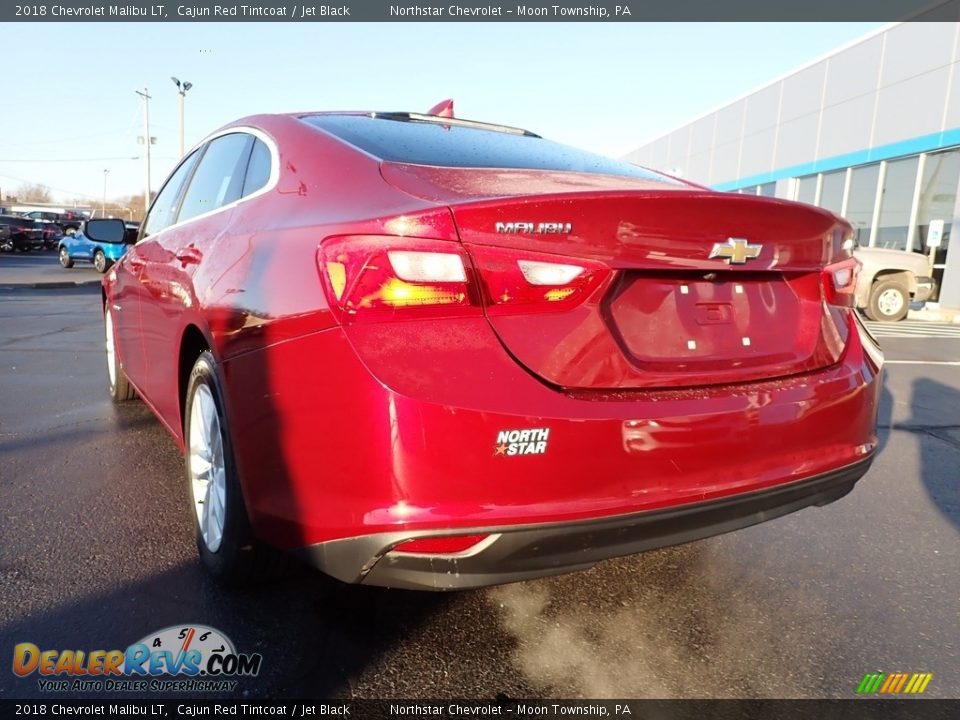 2018 Chevrolet Malibu LT Cajun Red Tintcoat / Jet Black Photo #5