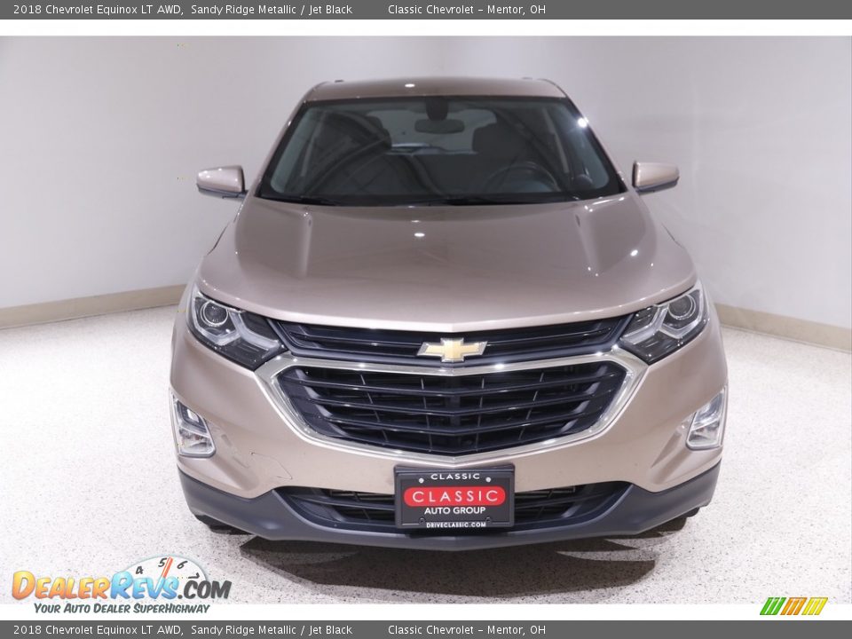 2018 Chevrolet Equinox LT AWD Sandy Ridge Metallic / Jet Black Photo #2