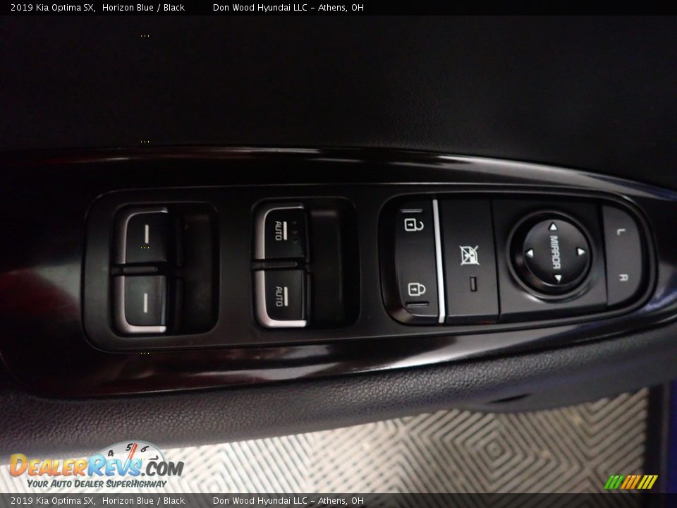2019 Kia Optima SX Horizon Blue / Black Photo #24