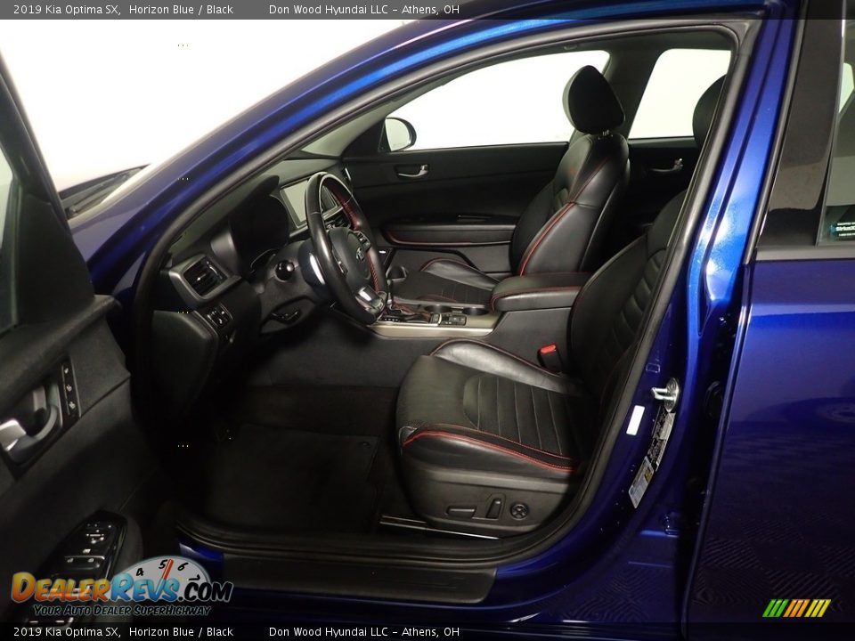 2019 Kia Optima SX Horizon Blue / Black Photo #25