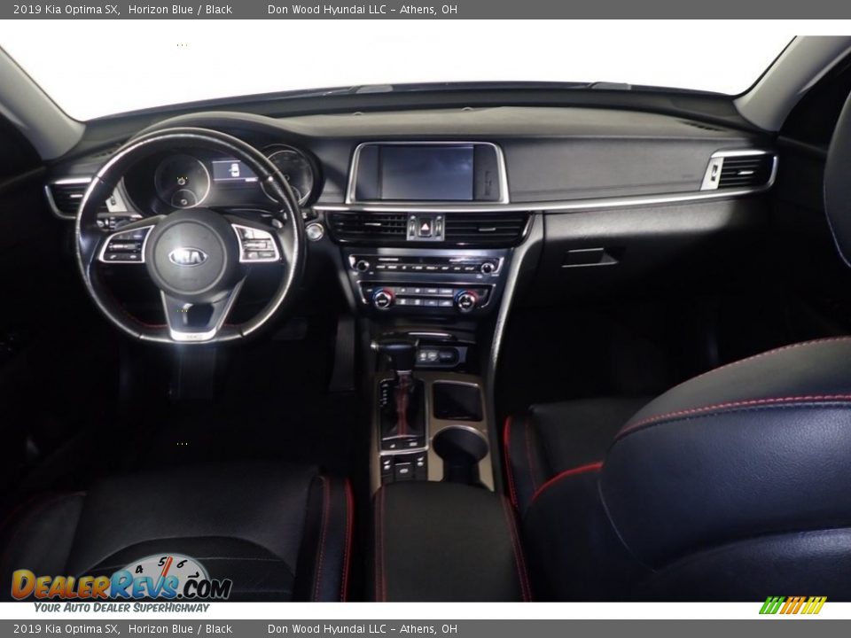 2019 Kia Optima SX Horizon Blue / Black Photo #27
