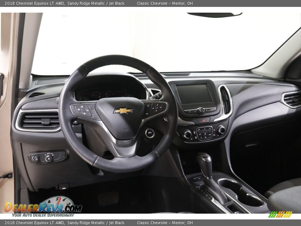2018 Chevrolet Equinox LT AWD Sandy Ridge Metallic / Jet Black Photo #6