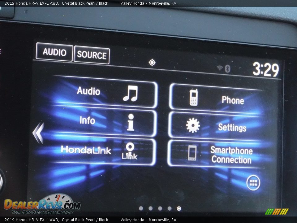 2019 Honda HR-V EX-L AWD Crystal Black Pearl / Black Photo #16