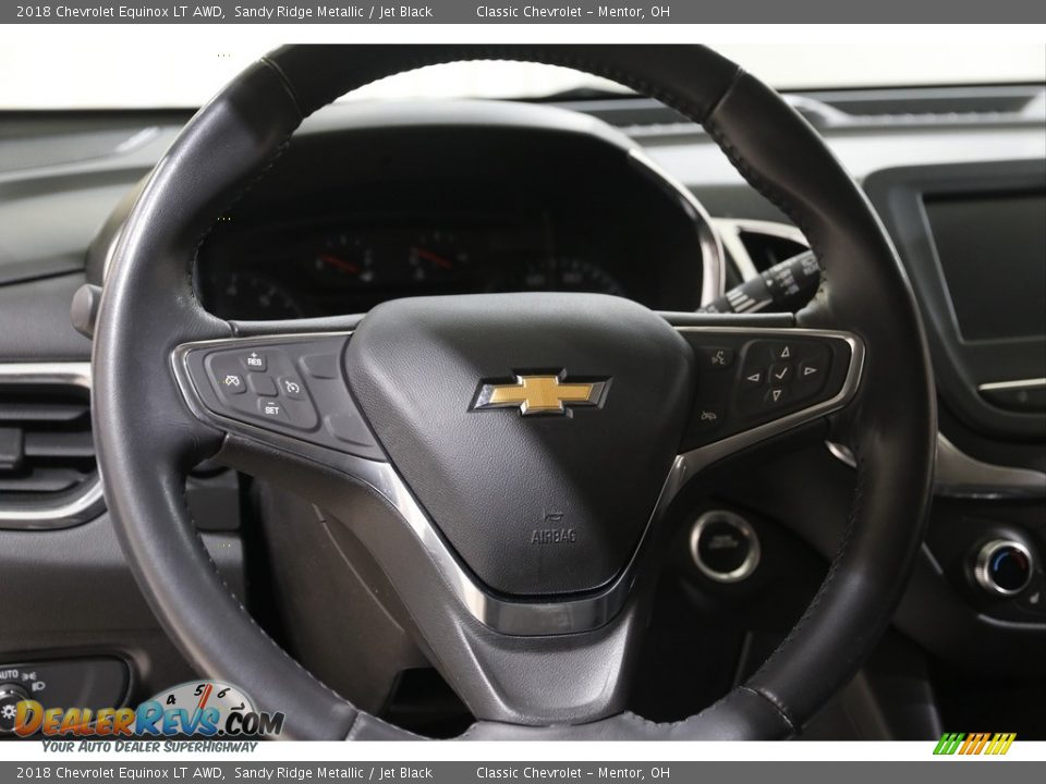 2018 Chevrolet Equinox LT AWD Sandy Ridge Metallic / Jet Black Photo #7