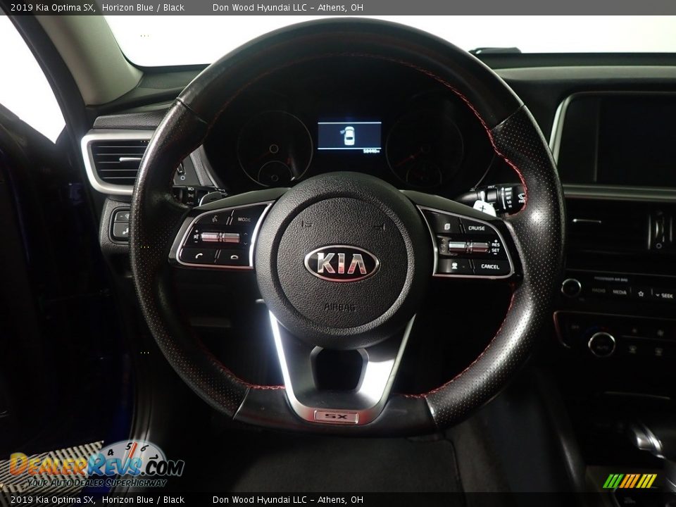 2019 Kia Optima SX Horizon Blue / Black Photo #30