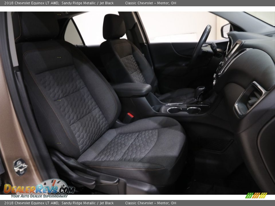 2018 Chevrolet Equinox LT AWD Sandy Ridge Metallic / Jet Black Photo #13