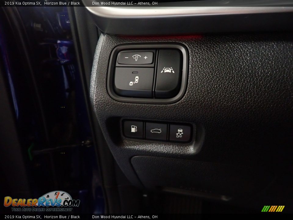 2019 Kia Optima SX Horizon Blue / Black Photo #34