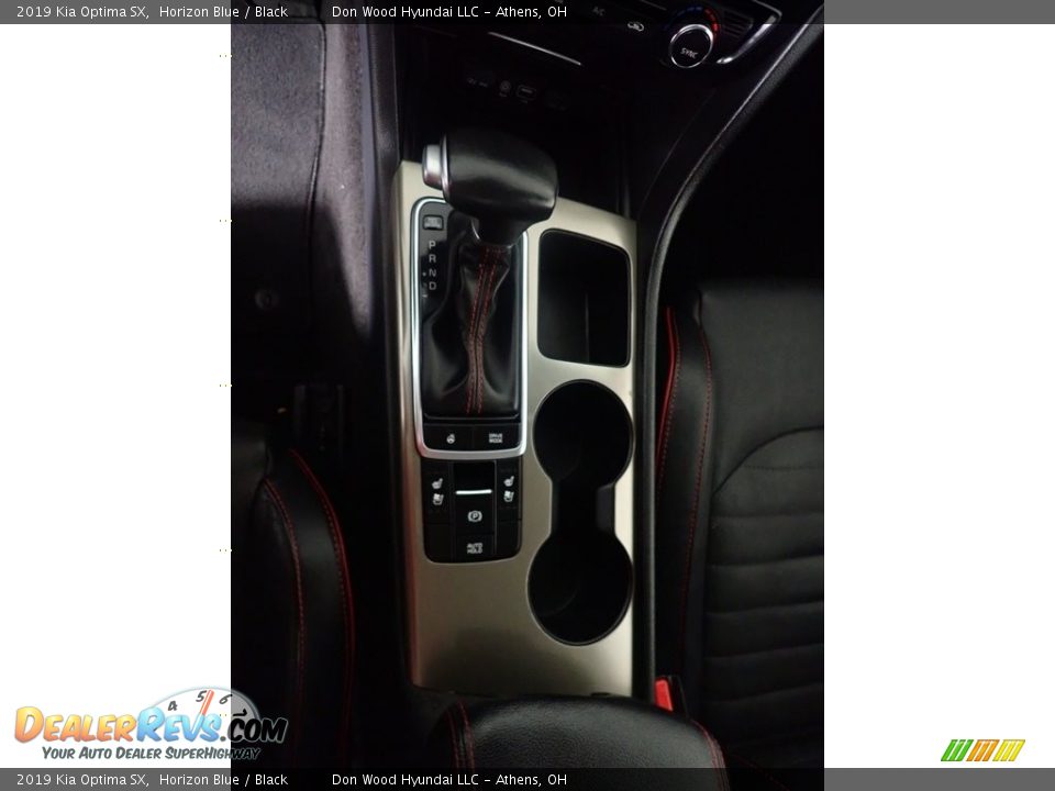 2019 Kia Optima SX Horizon Blue / Black Photo #35