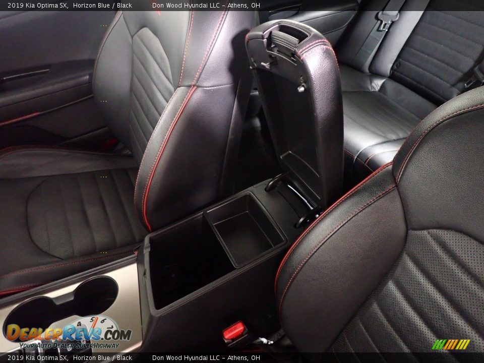 2019 Kia Optima SX Horizon Blue / Black Photo #36