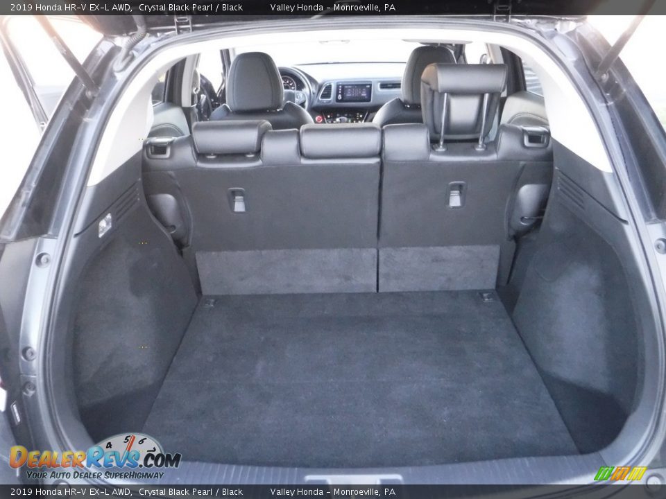 2019 Honda HR-V EX-L AWD Crystal Black Pearl / Black Photo #25