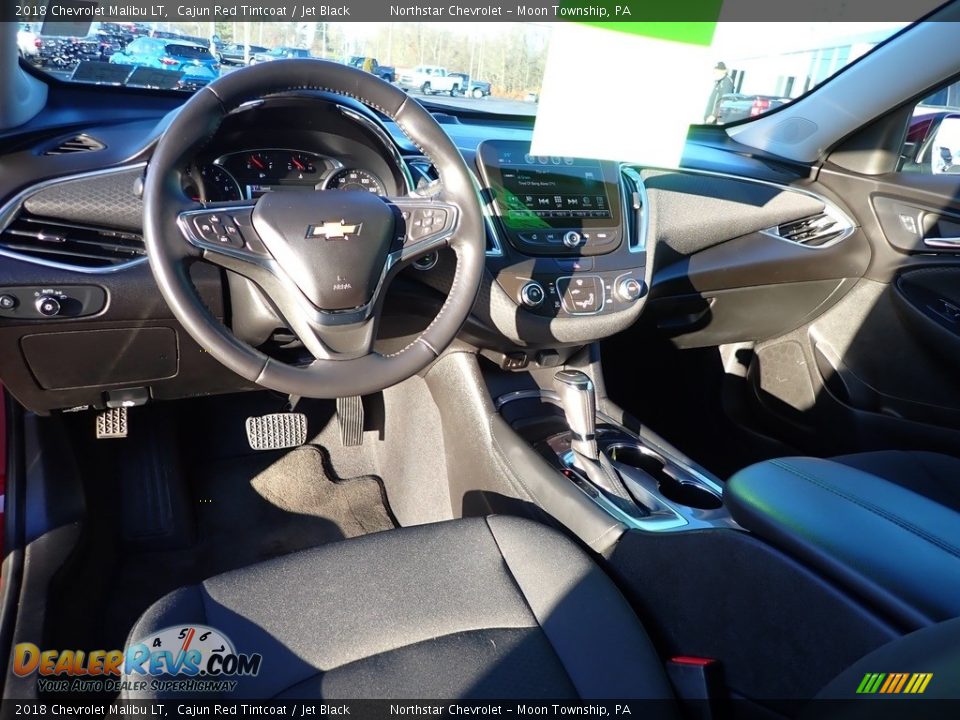 2018 Chevrolet Malibu LT Cajun Red Tintcoat / Jet Black Photo #19