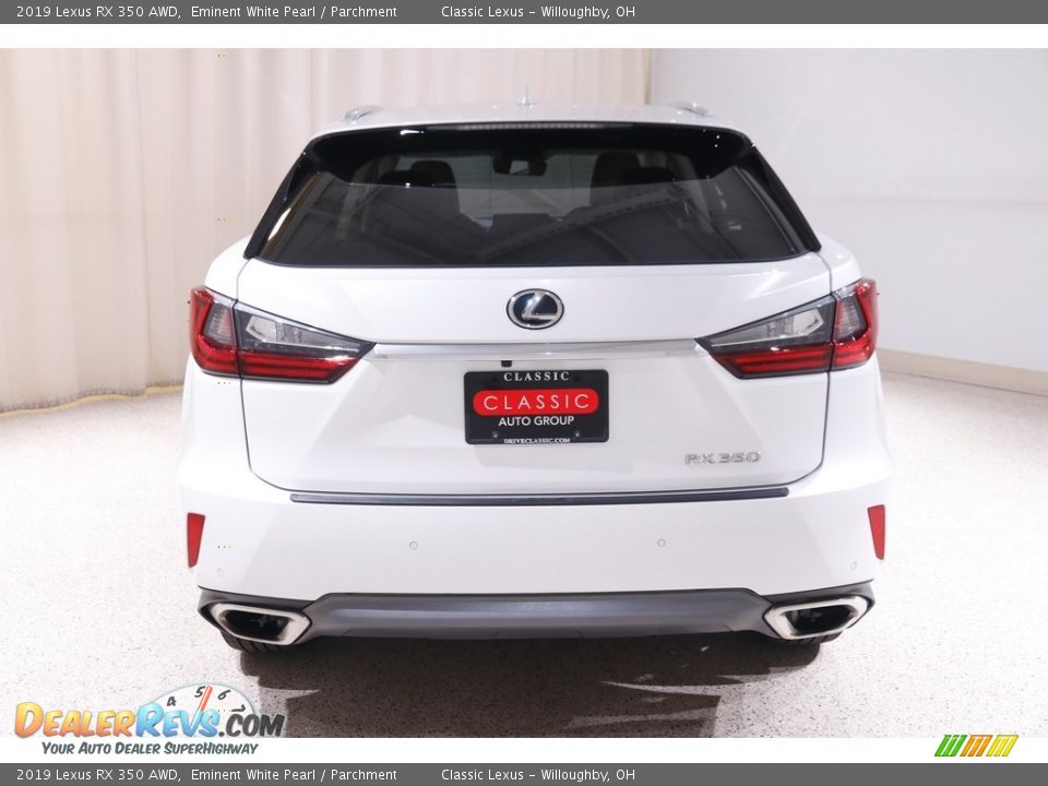 2019 Lexus RX 350 AWD Eminent White Pearl / Parchment Photo #19