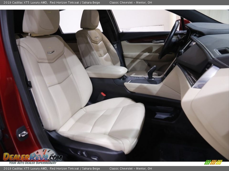 2019 Cadillac XT5 Luxury AWD Red Horizon Tintcoat / Sahara Beige Photo #16