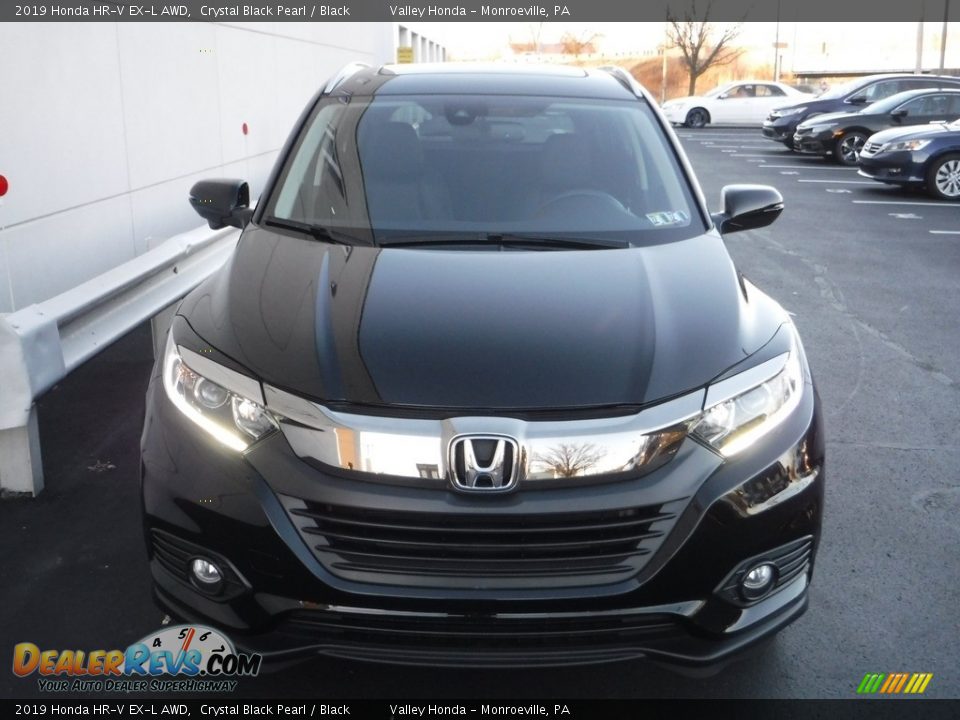 2019 Honda HR-V EX-L AWD Crystal Black Pearl / Black Photo #5