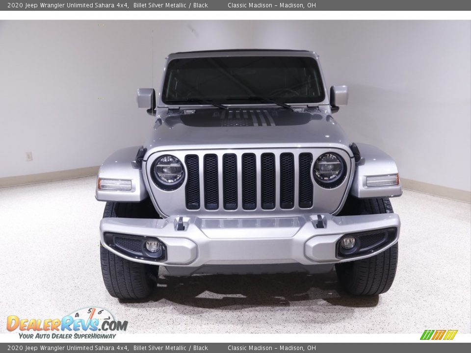 2020 Jeep Wrangler Unlimited Sahara 4x4 Billet Silver Metallic / Black Photo #2