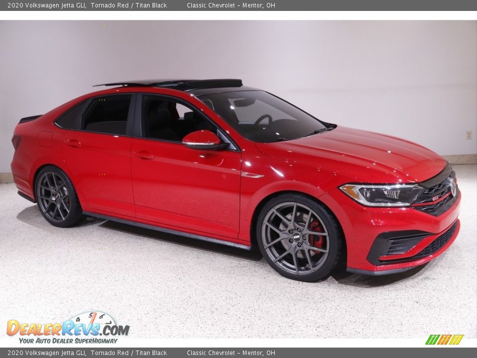 Tornado Red 2020 Volkswagen Jetta GLI Photo #1