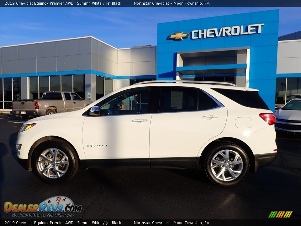 2019 Chevrolet Equinox Premier AWD Summit White / Jet Black Photo #3