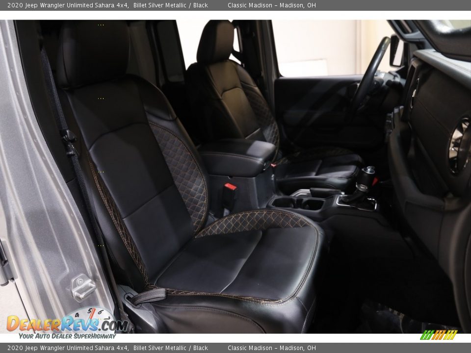 2020 Jeep Wrangler Unlimited Sahara 4x4 Billet Silver Metallic / Black Photo #17