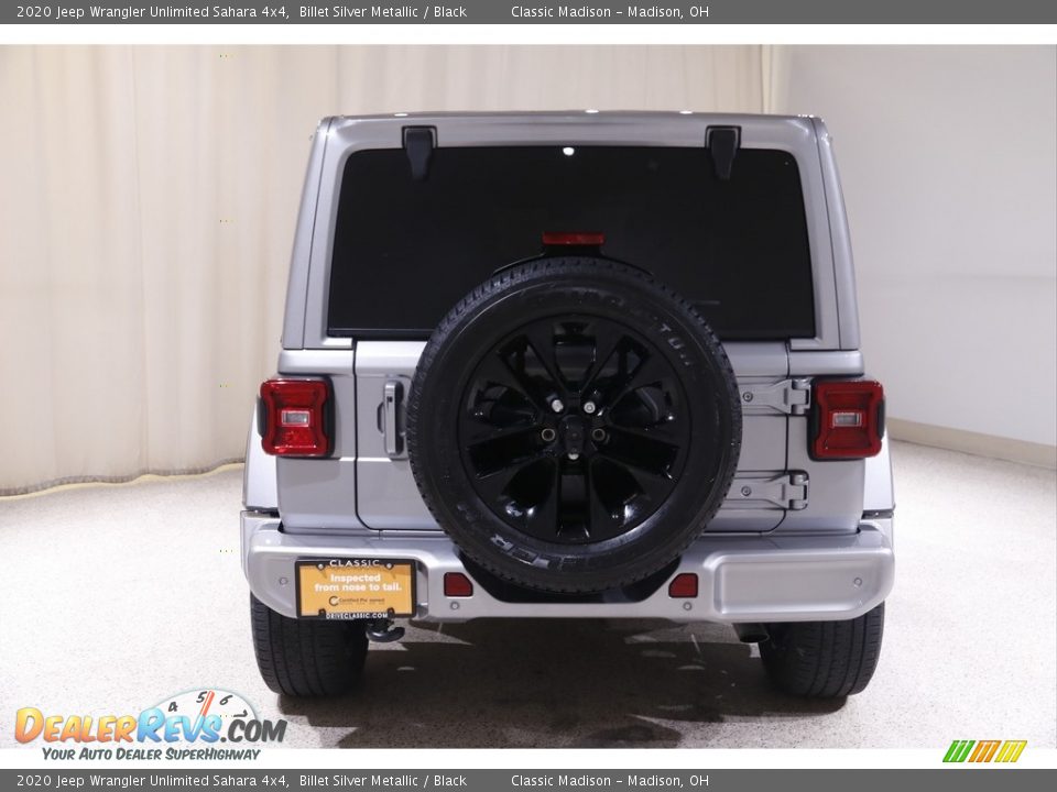 2020 Jeep Wrangler Unlimited Sahara 4x4 Billet Silver Metallic / Black Photo #20