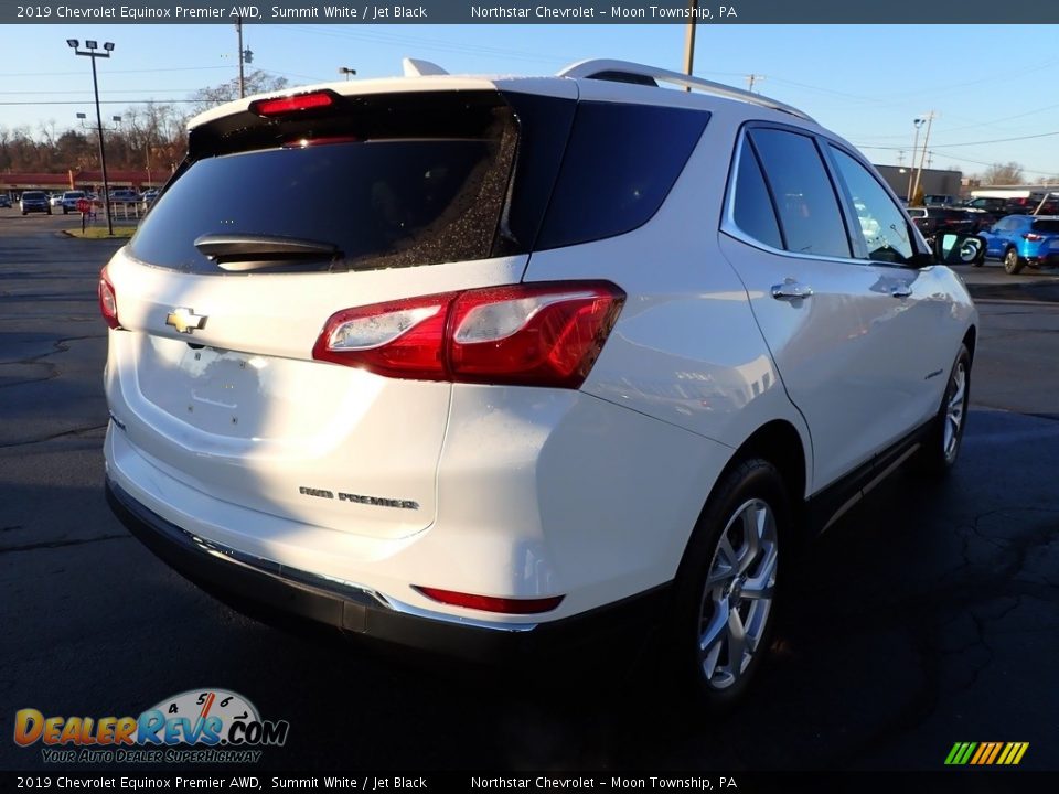 2019 Chevrolet Equinox Premier AWD Summit White / Jet Black Photo #8