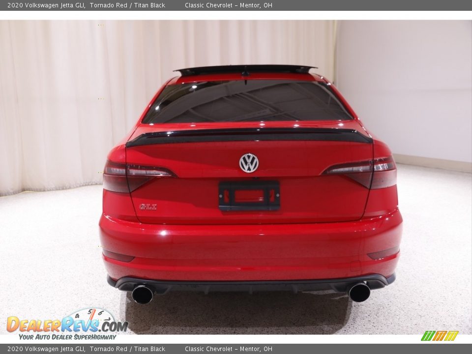 2020 Volkswagen Jetta GLI Tornado Red / Titan Black Photo #19