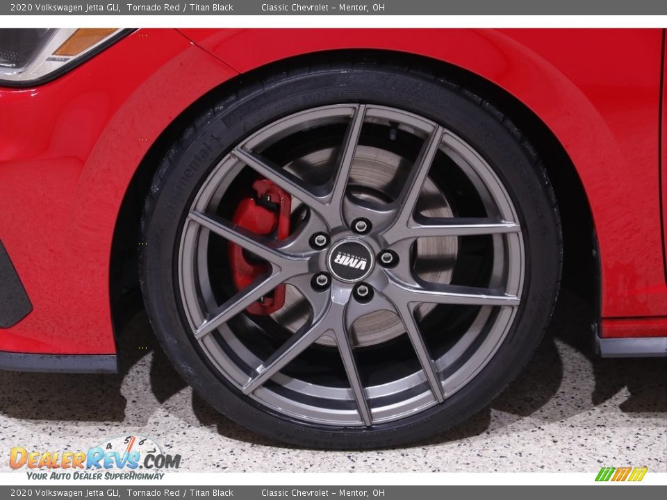 2020 Volkswagen Jetta GLI Tornado Red / Titan Black Photo #21