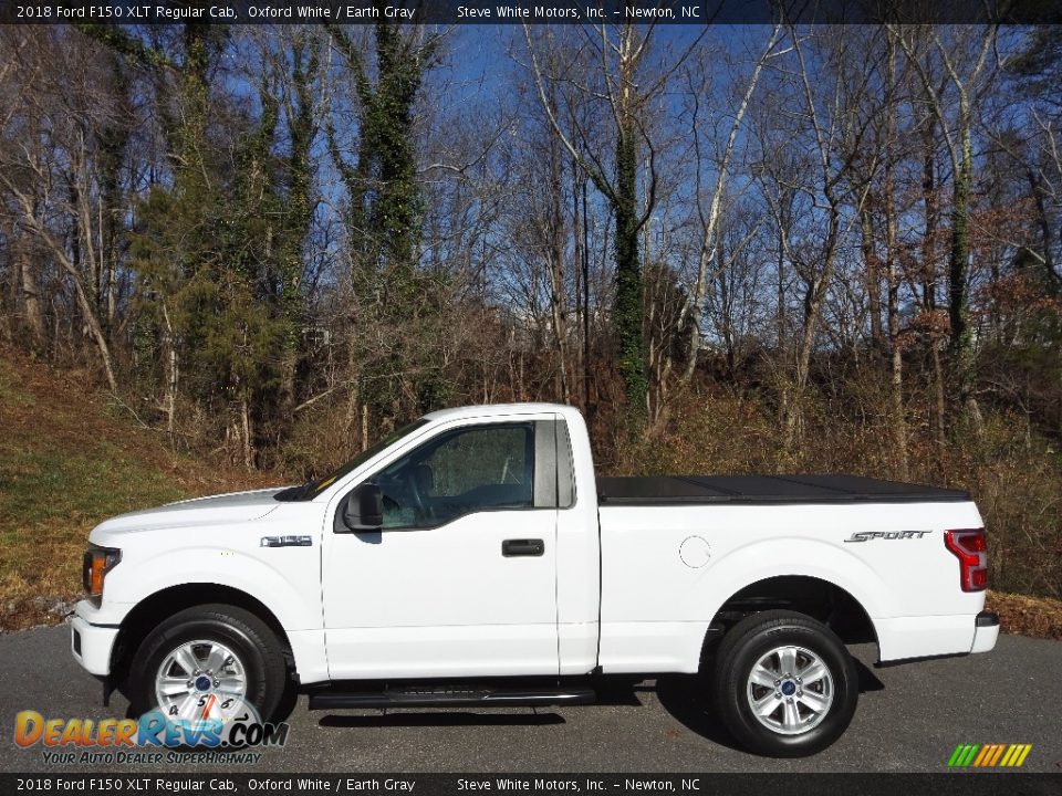 Oxford White 2018 Ford F150 XLT Regular Cab Photo #1