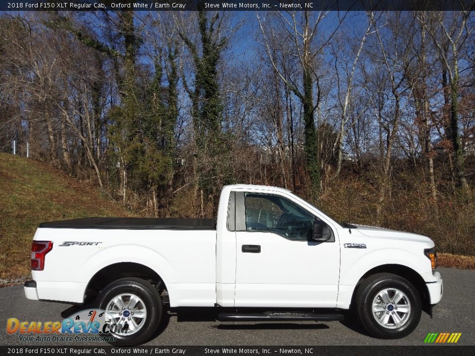 Oxford White 2018 Ford F150 XLT Regular Cab Photo #7