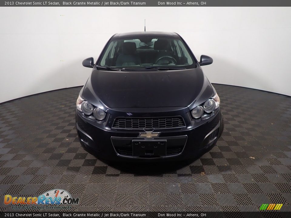 2013 Chevrolet Sonic LT Sedan Black Granite Metallic / Jet Black/Dark Titanium Photo #4
