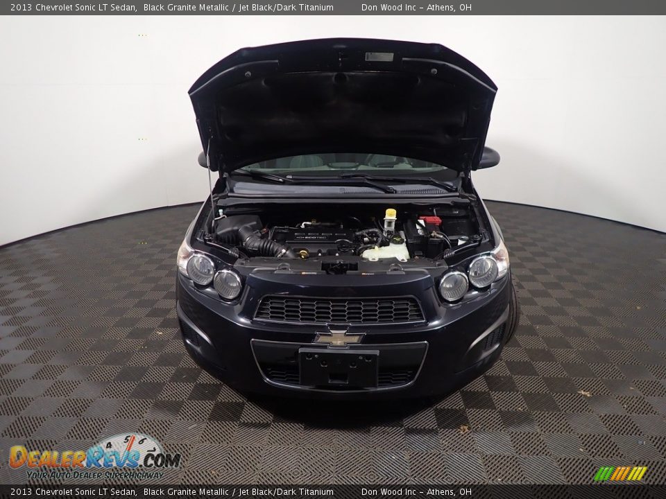 2013 Chevrolet Sonic LT Sedan Black Granite Metallic / Jet Black/Dark Titanium Photo #5