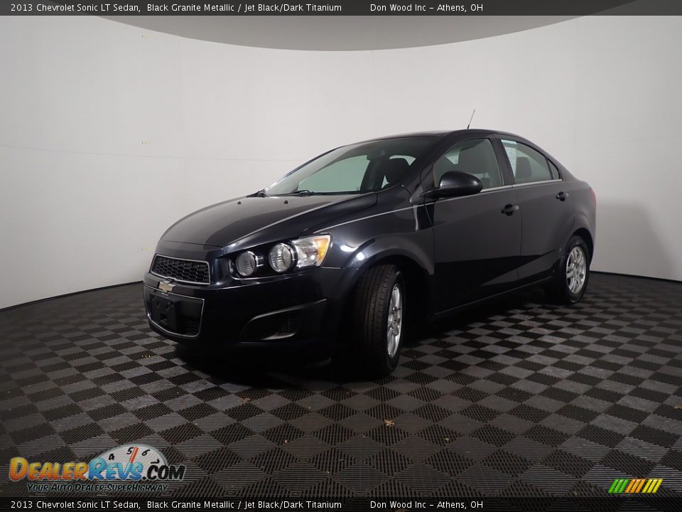 2013 Chevrolet Sonic LT Sedan Black Granite Metallic / Jet Black/Dark Titanium Photo #7