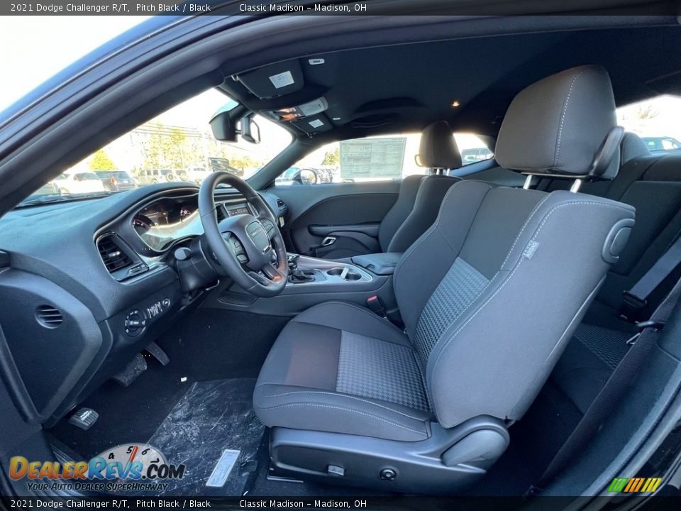 Black Interior - 2021 Dodge Challenger R/T Photo #2