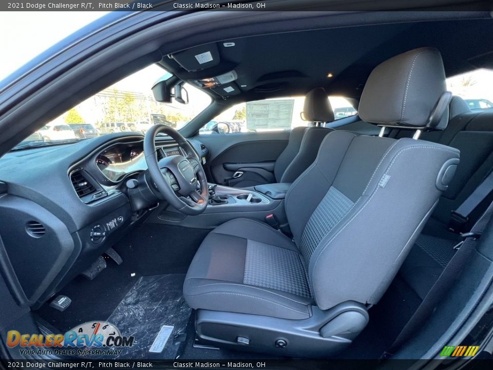 Black Interior - 2021 Dodge Challenger R/T Photo #2