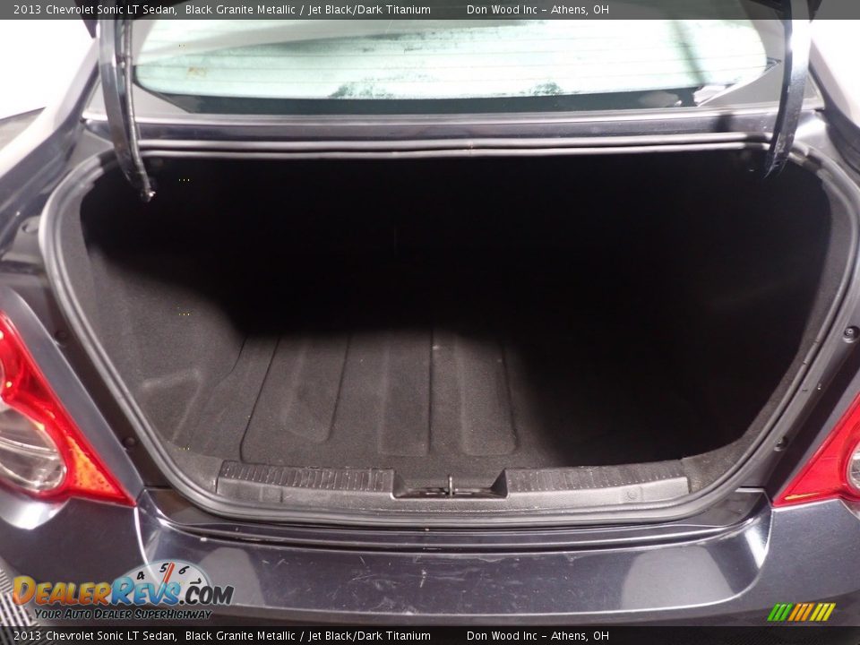 2013 Chevrolet Sonic LT Sedan Black Granite Metallic / Jet Black/Dark Titanium Photo #14