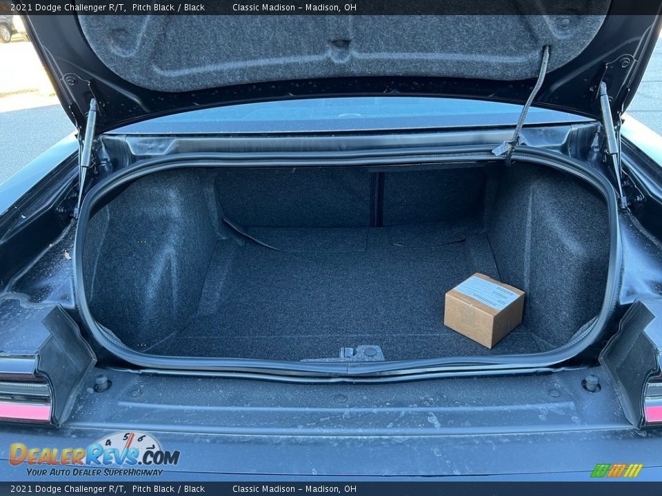 2021 Dodge Challenger R/T Pitch Black / Black Photo #10