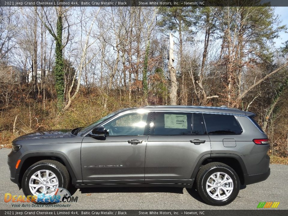 2021 Jeep Grand Cherokee L Limited 4x4 Baltic Gray Metallic / Black Photo #1