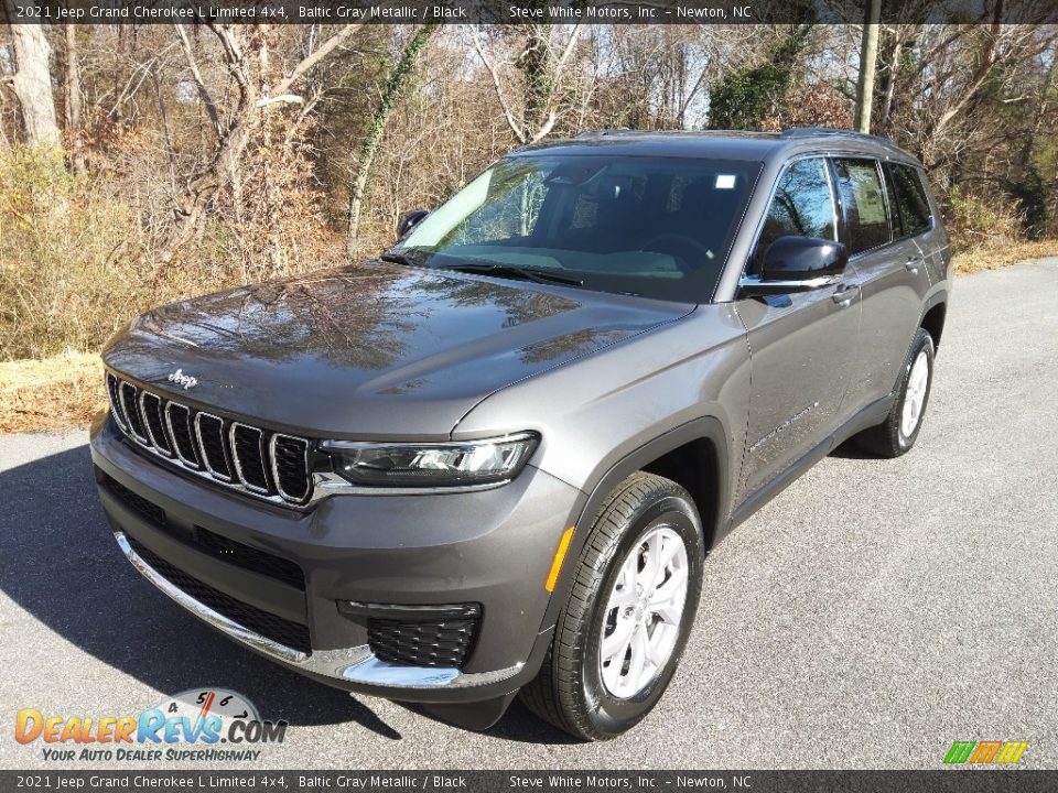 2021 Jeep Grand Cherokee L Limited 4x4 Baltic Gray Metallic / Black Photo #2