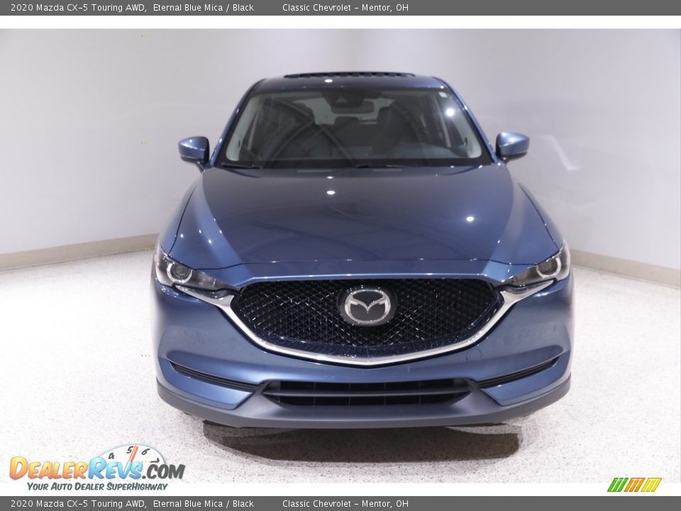 2020 Mazda CX-5 Touring AWD Eternal Blue Mica / Black Photo #2