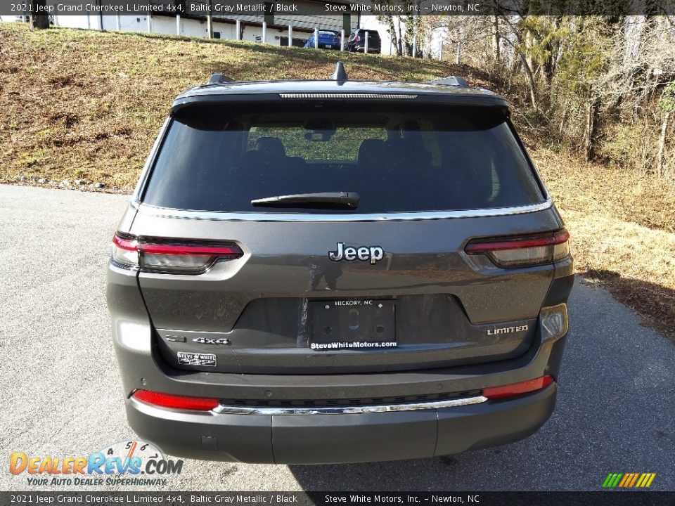 2021 Jeep Grand Cherokee L Limited 4x4 Baltic Gray Metallic / Black Photo #7