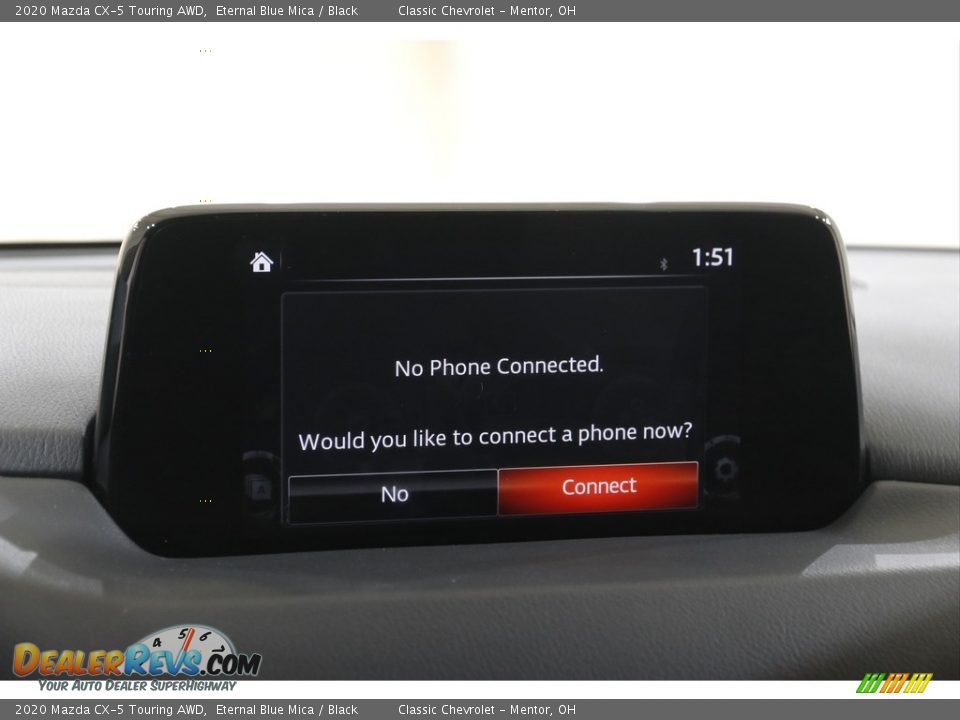 2020 Mazda CX-5 Touring AWD Eternal Blue Mica / Black Photo #10