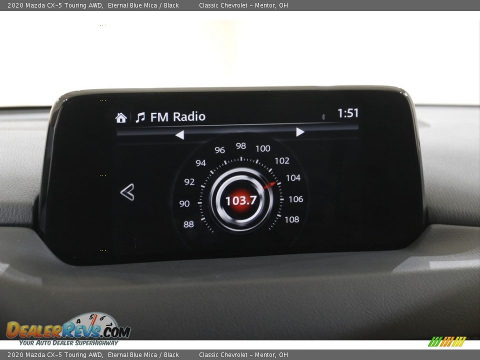 2020 Mazda CX-5 Touring AWD Eternal Blue Mica / Black Photo #11